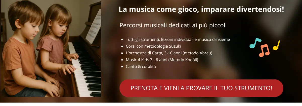 scuola di musica per bambini a roma